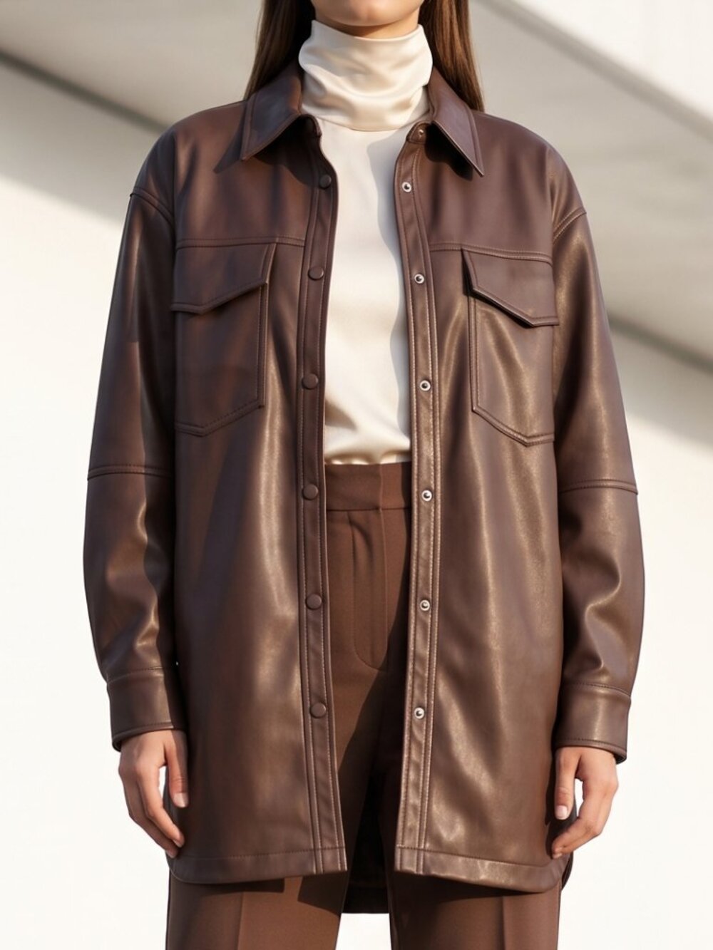 NWT $390 REVOLVE Apparis Riley utility jacket barn coat cocoa / REVOLVE